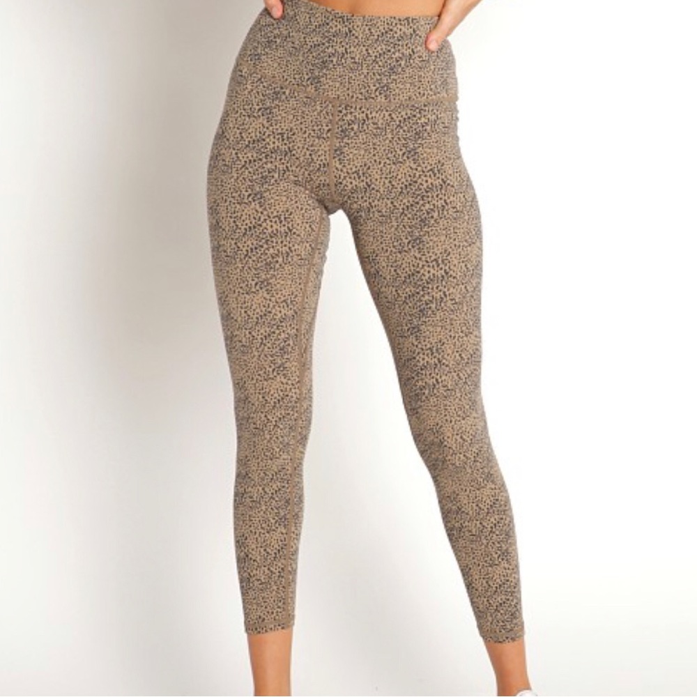 Varley Lets Go High Legging Painterly Spot Womens Size S